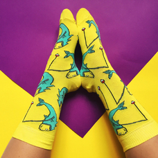 Шкарпетки "Strange fish" придбати в інтернет-магазині Супер Пуперс