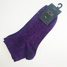Носочки с люрексом «Violet dust» купить в интернет-магазине Супер Пуперс