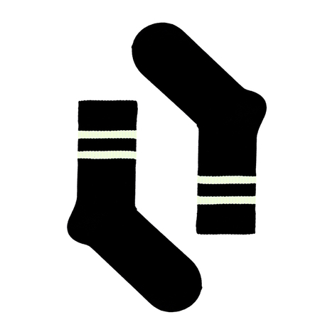 Носки «Черные с белым»