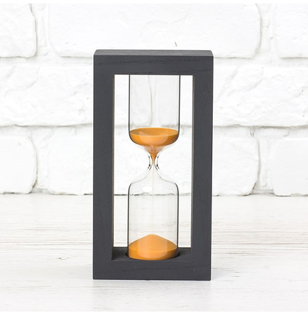 Пісочний годинник "Black-Orange" на 5 хвилин