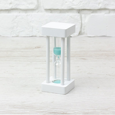 Пісочний годинник «White-Turquoise» на 1 хвилину придбати в інтернет-магазині Супер Пуперс
