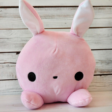 Подушка-валик «Зайка рожевий» придбати в інтернет-магазині Супер Пуперс