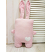 Игрушка ручной работы «Влюблённый заяц», розово-белый