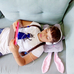 Игрушка ручной работы «Влюблённый заяц», серо-розовый