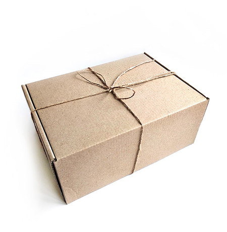 Подарочная коробка "Крафтовая" (24х17 см)