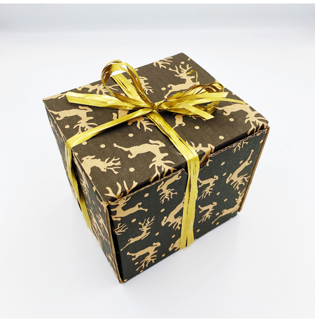 Подарункова коробка «Золоті олені»