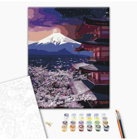 Картина за номерами «Гора Фудзі»