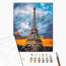 Картина по номерам «Залізна пані Парижу» купить в интернет-магазине Супер Пуперс