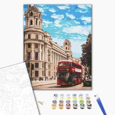 Картина за номерами «Архітектура Лондона» придбати в інтернет-магазині Супер Пуперс