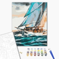 Картина по номерам «Морська подорож» купить в интернет-магазине Супер Пуперс