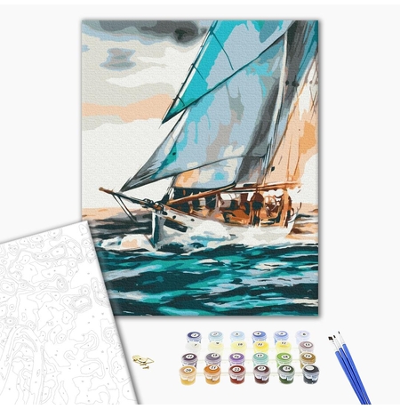 Картина по номерам «Морська подорож»