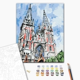 Картина за номерами «Костел Святого Миколая»