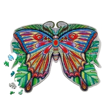 Дерев'яний пазл «Метелик» придбати в інтернет-магазині Супер Пуперс
