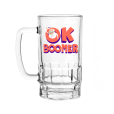 Бокал для пива «Ok boomer» купить в интернет-магазине Супер Пуперс