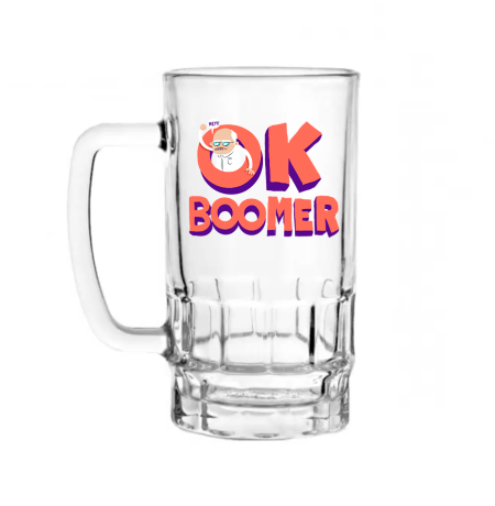 Келих для пива «Ok boomer»