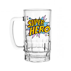 Келих для пива «Superhero» придбати в інтернет-магазині Супер Пуперс