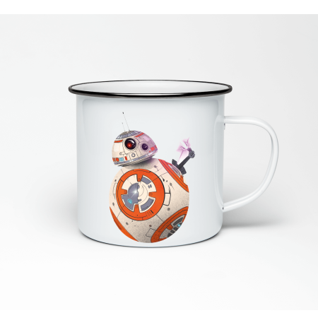 Емальований кухоль «BB-8»