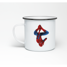 Емальований кухоль «Людина-павук» придбати в інтернет-магазині Супер Пуперс