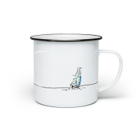 Эмалированная кружка «Sailboat»