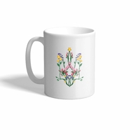 Чашка «Квітучий тризуб»