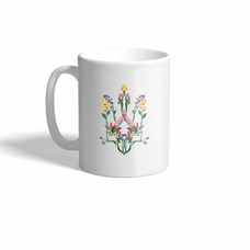 Чашка «Квітучий тризуб» придбати в інтернет-магазині Супер Пуперс