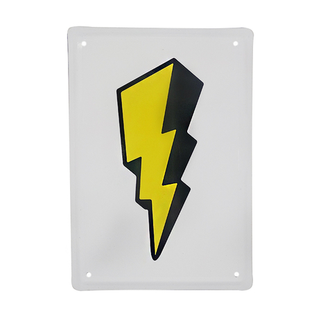 Металлическая табличка «Flash»