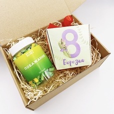 Подарочный набор «Побажання на 8 Березня» купить в интернет-магазине Супер Пуперс