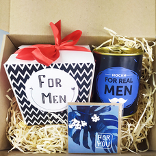 Подарунковий набір «For Real MEN» придбати в інтернет-магазині Супер Пуперс