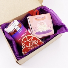 Подарочный набор «Happy Valentine's Day» купить в интернет-магазине Супер Пуперс