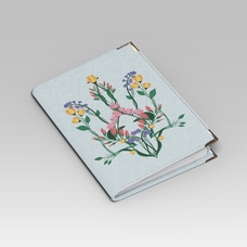 Обкладинка на паспорт «Квітучий тризуб» придбати в інтернет-магазині Супер Пуперс