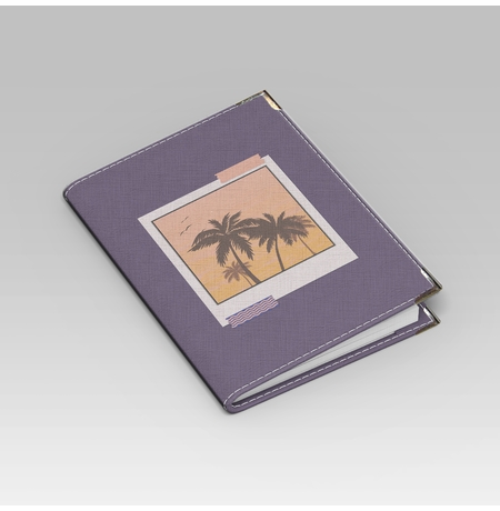 Обложка на паспорт «Palms»