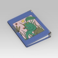Обкладинка на паспорт «Жаба, яка любить чай»