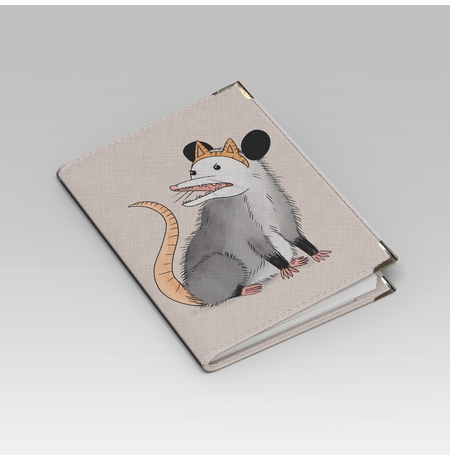 Обкладинка на паспорт «Rat»