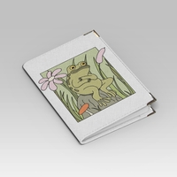 Обложка на паспорт «Frog»