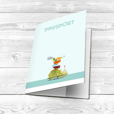 Обложка на паспорт «Черепаха» купить в интернет-магазине Супер Пуперс