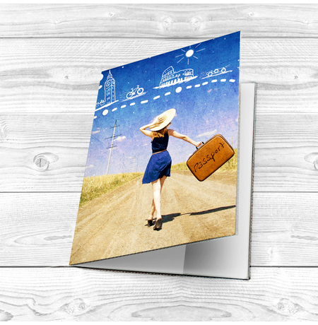 Обложка на паспорт «Путешествие»