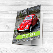 Обложка на паспорт «Мини Купер» придбати в інтернет-магазині Супер Пуперс
