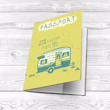 Обложка на паспорт «Home is» купить в интернет-магазине Супер Пуперс