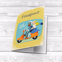 Обложка на паспорт «Travel together»