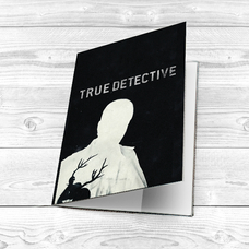 Обложка на паспорт «True Detective black» купить в интернет-магазине Супер Пуперс