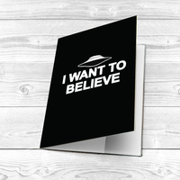 Обкладинка на паспорт "I want to believe"
