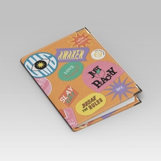 Обкладинка на паспорт «Stickers» придбати в інтернет-магазині Супер Пуперс