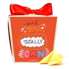 Печиво з передбаченнями «You totally can» придбати в інтернет-магазині Супер Пуперс