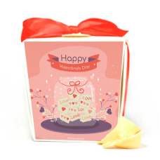 Печенье с предсказаниями «Happy Valentine's Day» купить в интернет-магазине Супер Пуперс