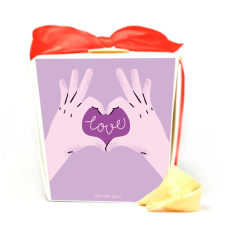 Печиво з передбаченнями «Love» придбати в інтернет-магазині Супер Пуперс