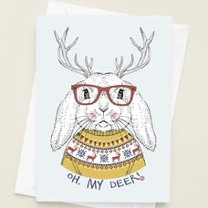 Листівка «Oh, my deer!» придбати в інтернет-магазині Супер Пуперс