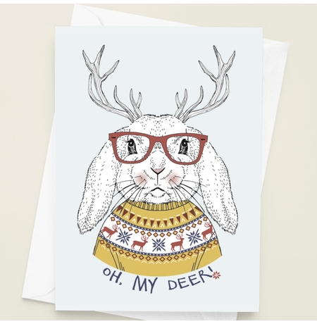 Открытка «Oh, my deer!»