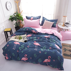 SuperАкция! Комплект постельного белья «Flamingo» купить в интернет-магазине Супер Пуперс