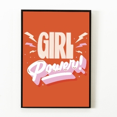 Постер «Girl power» придбати в інтернет-магазині Супер Пуперс