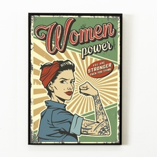 Постер «Women's power» купить в интернет-магазине Супер Пуперс